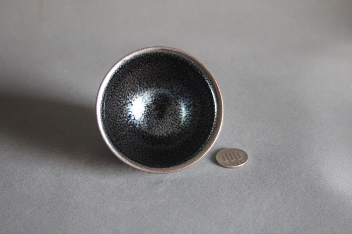 【龍風】建窯油滴天目小碗・油滴天目小杯・油滴盃・油滴杯・油滴天目盞 龍風】建窯油滴天目小碗・油滴天目小杯・油滴